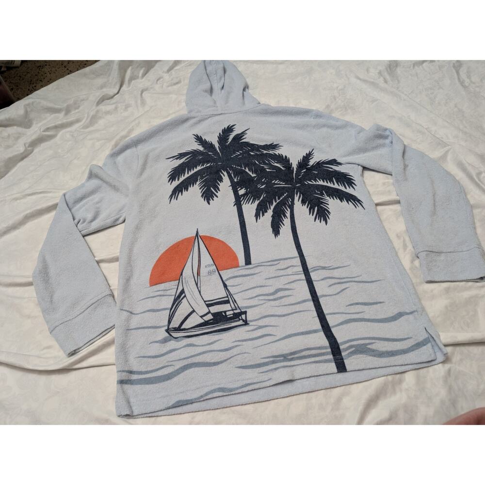 vintage summer terrycloth hoodie - Picture 8 of 15